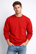 Men’s Red Oversized Sweatshirt – 320 GSM